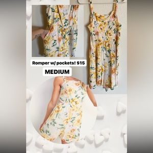 Old Navy floral romper